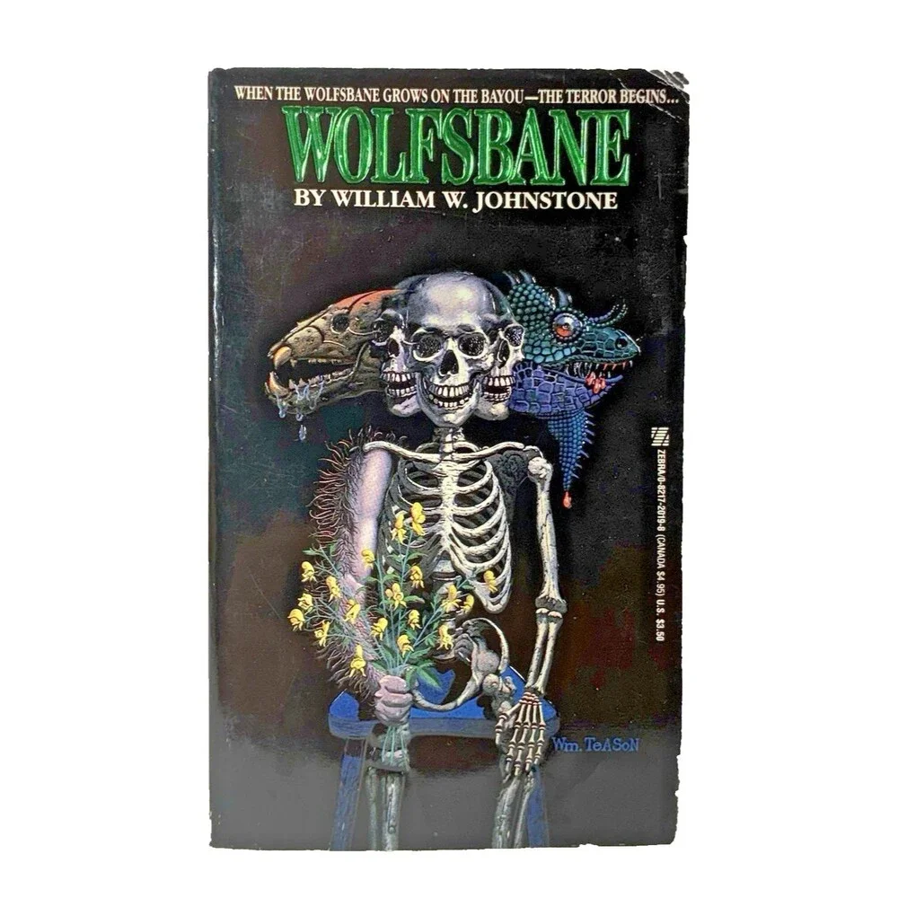 Wolfsbane by William W. Johnstone Vintage 1987 Zebra Books Paperback Unread